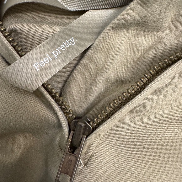 Waist 24”length 24” real pretty skirt camel with animal print cool cross design - Picture 7 of 7